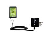 Wall Charger compatible with the Zeki Android Tablet TBD1083B TBD1093B