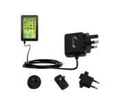 International Wall Charger compatible with the Zeki Android Tablet TBQ1063B