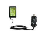 Mini Car Charger compatible with the Zeki Android Tablet TBD1083B TBD1093B