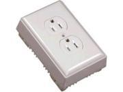 OUTLET BOX DUP SWITCH WH