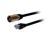 Comprehensive Pro AV IT CAT6 Shielded Ethercon to RJ45 Heavy Duty Patch Cable Black 10ft Category 6 for Network Device Patch Cable 10 ft 1 x etherCON