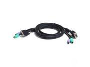 Connectpro PS 25P 25Ft Ps 2 Vga Kvm Cable 3 In 1 Shield Cable