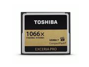 Toshiba THN C501G0160U6 16Gb Exceria Pro 1066X Compactflash Card 160Mb S Read 95Mb S Write