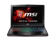 MSI GE62 Apache Pro 008 15.6 LCD 16 9 Notebook 1920 x 1080 In plane Switching IPS Technology True Color Technology Intel Core i7 7th Gen 2.80 GHz