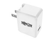 Tripp Lite U280 W01 QC3 1 Port Quick Charge 3.0 Usb Wall Travel Charger With Autosensing Power Adapter 3 A Usb Power Only White Australia United