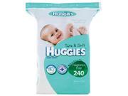 Huggies Baby Wipes Unscented Jumbo Refill 240