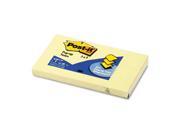 3M R350YW Pop Up Note Refill 3 x 5 Canary Yellow 100 Sheets