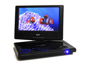 Orei DVD P901 9 Inch Swivel Screen Multi Region Free Portable DVD Player 4.5 Hour Long Battery Life USB SD Card Input