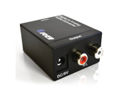 OREI DA9 Digital Optical Coax Coaxial Toslink to Analog RCA L R Audio Converter
