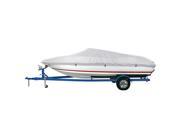Dallas Manufacturing Co. Reflective Polyester Boat Cover AA Fits 12 14 V Hull Fishing Boats Beam Width to 68 BC1321AA
