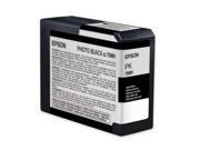 EPSON T580100 INK, CARTRIDGE, PHOTO BLACK, 80ML,