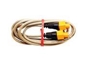 NAVICO LOW 000 0127 51 6 Ethernet cable ETHEXT 6YL MFG 000 0127 51 with 5 pin yellow connectors for use with Navico systems and NEP 1 or NEP 2 expansion por