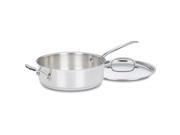 CONAIR 733 30H CHEFS CLASSIC STAINLESS 5.5QT SAUTE PAN WITH COVER