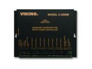 VIKING ELECTRONICS C 2000B Door Entry Control for 1 4 Entry Phones Provides C.O. Sharing Caller ID Door Strike and Keyless Entry