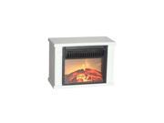 WORLD MARKETING EMF162 Comfort Glow The Mini Hearth Electric Fireplace White