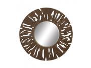 Benzara 23716 Amazing Wood Carved Wall Mirrors 47"d
