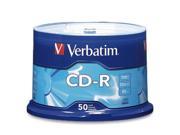 VERBATIM 94691 CD R 80MIN 700MB 52X 50PK