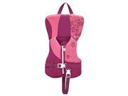 FULL THROTTLE 142100 105 000 16 Full Throttle Rapid Dry Life Vest Infant Less Than 30lbs Pink Purple