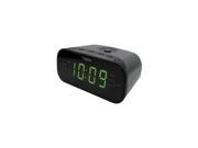 TIMEX AUDIO T231G Timex Large Display LED Dual Alarm Clock Radio with 2 Speaker with MP3 Line in Gunmetal T231G