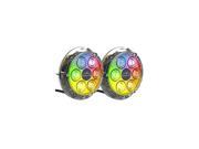 BLUEFIN LED P6 SM2 CC112 Bluefin LED Piranha P6 Color Change Light 2500 Lumens Pair