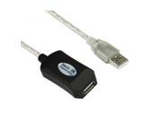 VCOM CU823 5METER CU823 5METER 16ft USB 2.0 Type A Male to Type A Female Active Repeater Cable