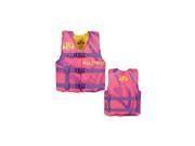 FULL THROTTLE 104200 105 002 15 Full Throttle Character Life Vest Youth 50 90lbs Pink