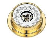 BARIGO 183MS Tempo Series Ships Barometer Brass Housing 3.3 Dial