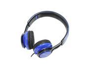 Gear Head HS3500BLU Features Dynamic Bass Response; Foldable Travel Design; Built In Microphone; No