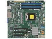 SUPERMICRO X11SSH LN4F O Supermicro X11SSH LN4F O LGA1151 Intel C236 DDR4 SATA3 and USB3.0 V and 4GbE MicroATX Motherboard