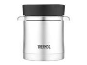 THERMOS PCK 2XTS3200TRI6 2 PACK Thermos Vacuum Insulated Food Jar w Microwavable Container 12 oz. Stainless Steel