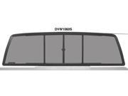 C.R. LAURENCE CRLTSW950S 73 96 FORD F SERIES 97 98 F250 F350 HD DUO VENT FOUR PANEL SLIDER WITH SOLAR GLASS
