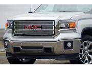 CARRIAGE WORKS CWG47242 14 15 SIERRA 1500 NOT Z71 ALL TERRAIN POLISHED 4PC BOLT OVER BILLET GRILLE