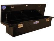 BETTER BUILT BET79210919 70IN BLACK ALUMINUM SINGLE LID TOOL BOX LOW PROFILE CROSSOVER