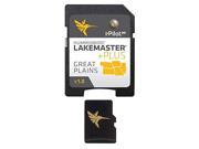 HUMMINBIRD 600017 4 Humminbird LakeMaster Plus Great Plains microSD