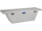 UNITED WELDING SERVICES UWSTBSD 69 A LP 69IN ALUMINUM SINGLE LID CROSSOVER TOOLBOX DEEP LOW PROFILE ANGLED