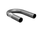 AP EXHAUST PRODUCTS APE320465CB PREBENT PIPE CHERRY BOMB 180DEGREE U PIPE 2.50IN 2.50IN X 8IN