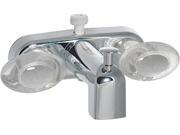 PHOENIX FAUCETS PHFPF223361 TUB DIV FAUCET W D SPUD 4IN 2 LEVER 1 4 TURN PLASTIC CHROME