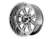 Wheel Pros XDWXD80920468276N KMC XD SERIES 20x14 809 CHROME 6X5.5 bp 4.51 b s 76 offset