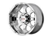Wheel Pros MMWMO95579080212N MOTO METAL 17x9 955 MO955 CHROME 8X6.5 bp 4.53 b s 12 offset