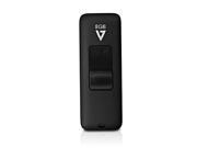 V7 VF28GAR 3N 8GB FLASH DRIVE USB 2.0 BLACK