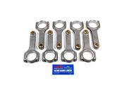 SCAT SCA6600021A CHEVY PRO SPORT H BEAM CONNECTING RODS ARP 2000 7 16IN CAP SCREWS 6.000 ROD LENGTH 2.100 CRANK PIN