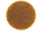 PETERSON MANUFACTURING PEMB481A REFLECTOR RD 2 3 8 AMBER