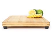 CAMCO CMC43546 BAMBOO CUTTING BOARD W JUICE GROOVE and FT 11 13 16INX10INX13 16IN