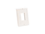 JR PRODUCTS JRP14035 IP66 SINGLE SWITCH PLATE WHITE