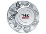 PHOENIX USA PHOQT765CHN HUB COVER 8 ON 6 1 2IN FOR 7 000 LBS AXLE; CHROME ABS