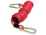 ROADMASTER RDM8603 BREAKAWAY UMBILICAL CORD COILED WITH SNAP HOOKS