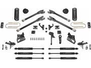 FABTECH MOTORSPORTS K3150M kit 7IN 4 LINK KIT W FRT DUAL STEALTH and RR STEALTH 2013 16 RAM 3500 4WD K3150M