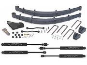 FABTECH MOTORSPORTS K2084M kit 5.5IN PERF SYS W STEALTH 00 04 FORD F250 350 4WD W GAS and 6.0L DIESEL K2084M