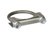 AP EXHAUST PRODUCTS M218 2 CLAMP DGM 2 1 8IN 3 8IN U BOLT W FLANGE NUT M218 2