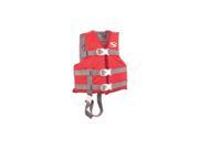STEARNS 3000004470 Stearns Classic Series Child Life Vest 30 50lbs Red 3000004470